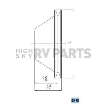 Mr. Gasket Water Pump Pulley - 4970-1