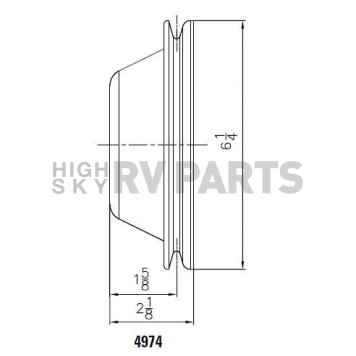 Mr. Gasket Water Pump Pulley - 4974-1