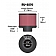 K & N Filters Air Filter - RU-2570