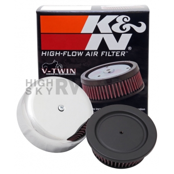 K & N Filters Air Cleaner Assembly - RK-380B-1