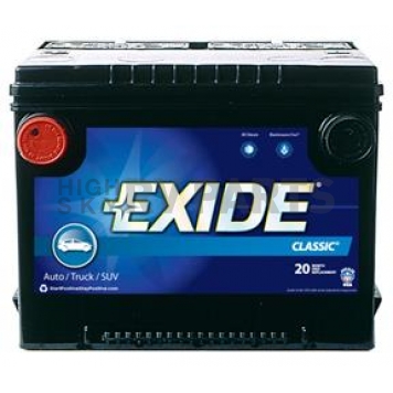 Exide Technologies Car Battery Classic Series 75 Group - 75CP