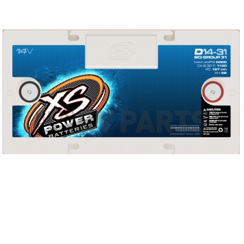 XS Car Battery D Series 31 AGM Group - D14-31-2