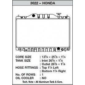 CSF Radiator 3022