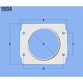Vibrant Performance Mass Air Flow Sensor Adapter - 1994