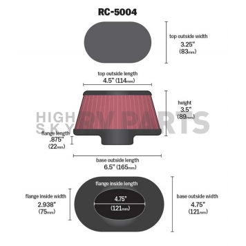 K & N Filters Air Filter - RC-5004-1