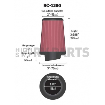 K & N Filters Air Filter - RC-1290-1