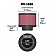 K & N Filters Air Filter - RU-1880