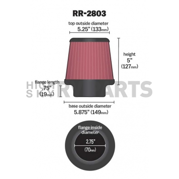 K & N Filters Air Filter - RR-2803-1