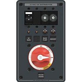 Blue Sea Battery Disconnect Switch Panel 8686