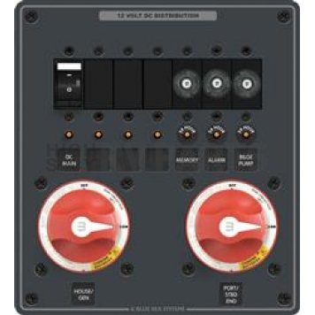 Blue Sea Battery Disconnect Switch Panel 8689