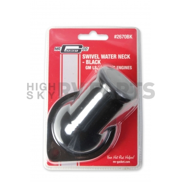 Mr. Gasket Thermostat Housing - 2670BK-3