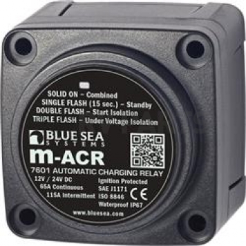 Blue Sea Battery Voltage Sensing Relay 7601