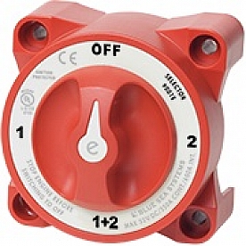 Blue Sea Battery Disconnect Switch 9001EBSS
