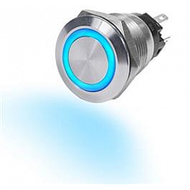 Blue Sea Push Button Switch 4161BSS
