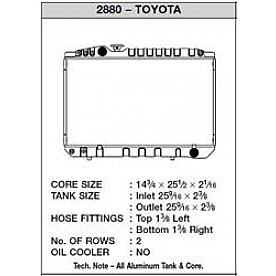 CSF Radiator 2880