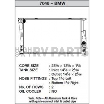 CSF Radiator 7046