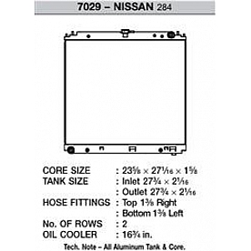 CSF Radiator 7029