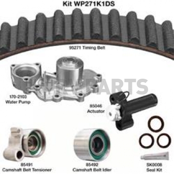 Dayco Products Inc Water Pump Kit WP271K1DS