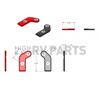 XS Batteries Battery Terminal Extender 556-1