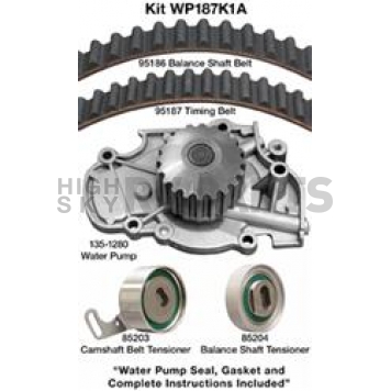 Dayco Products Inc Water Pump Kit WP187K1A