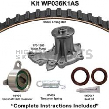 Dayco Products Inc Water Pump Kit WP036K1AS