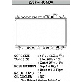CSF Radiator 2837