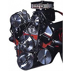 March Performance Serpentine Belt Conversion Kit 7210