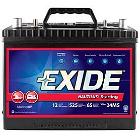 Exide Technologies Battery Marine/ RV - Nautilus Series 24 Group - 24MS