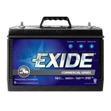 Exide Technologies Car Battery 31 Group - 31D