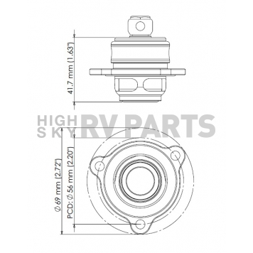 Turbo Smart Turbocharger Blow Off Valve - TS-0203-1266-1