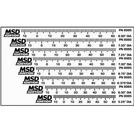 MSD Ignition Timing Tape - 8985