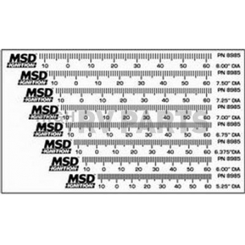 MSD Ignition Timing Tape - 8985