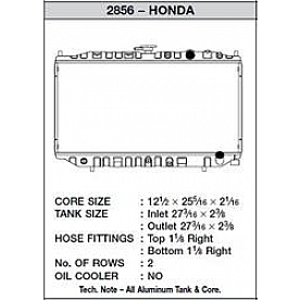 CSF Radiator 2856