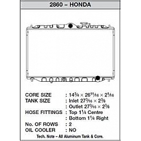 CSF Radiator 2860
