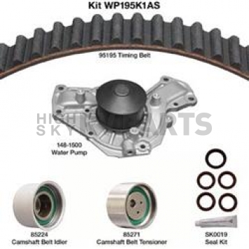 Dayco Products Inc Water Pump Kit WP195K1AS