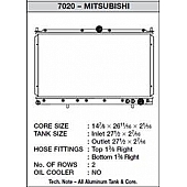 CSF Radiator 7020