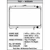 CSF Radiator 7021