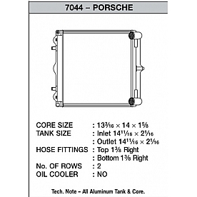 CSF Radiator 7044