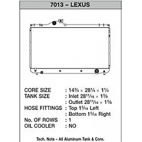 CSF Radiator 7013