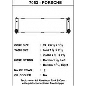 CSF Radiator 7053