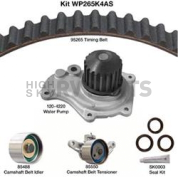 Dayco Products Inc Water Pump Kit WP265K4AS