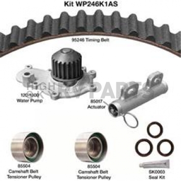 Dayco Products Inc Water Pump Kit WP246K1AS