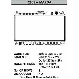 CSF Radiator 2863