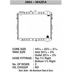 CSF Radiator 2864