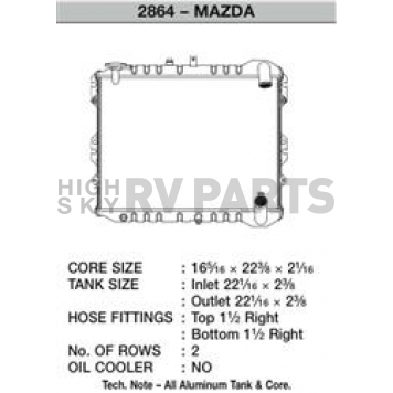 CSF Radiator 2864