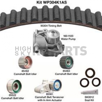 Dayco Products Inc Water Pump Kit WP304K1AS
