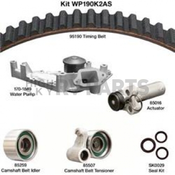 Dayco Products Inc Water Pump Kit WP190K2AS
