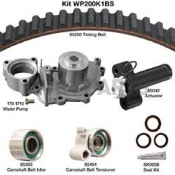 Dayco Products Inc Water Pump Kit WP200K1BS