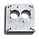 Holley  Performance Throttle Body Adapter 1741