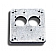Holley  Performance Throttle Body Adapter 1741